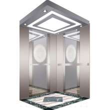 Elevador / elevador de passageiros para gravação em espelho de aço inoxidável